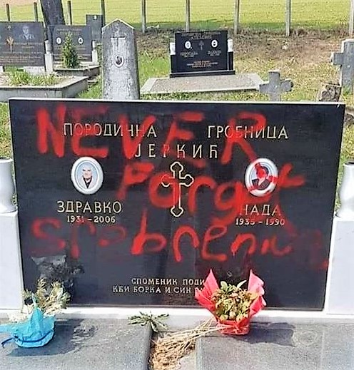 Oskrnavljen grob u <span style='color:red;'><b>Hadžići</b></span>ma 